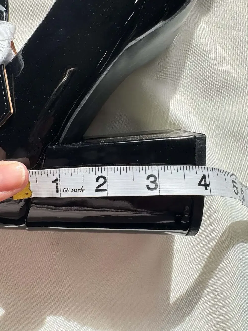 torrid Black Patent Mary Jane Block Heel Pumps